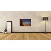 Tablou canvas Aurora Boreala pe plaja Lossiemouth